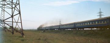 История создания фотографии. Поезд на Киев.